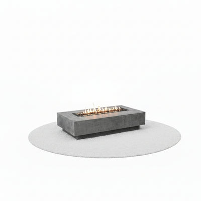 Hampton 56" Concrete Propane Fire Table