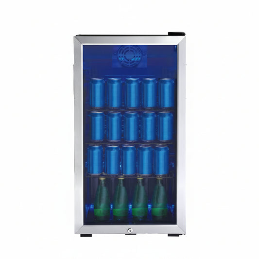 3.1 Cu. Ft. 17.5 In. 117-Can Free-Standing Beverage Cooler