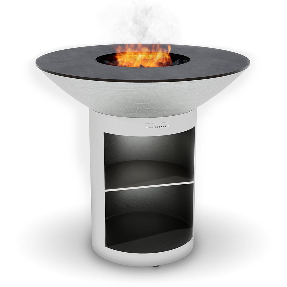 Arteflame 40" Platinum Series Grill — Round Base With Storage