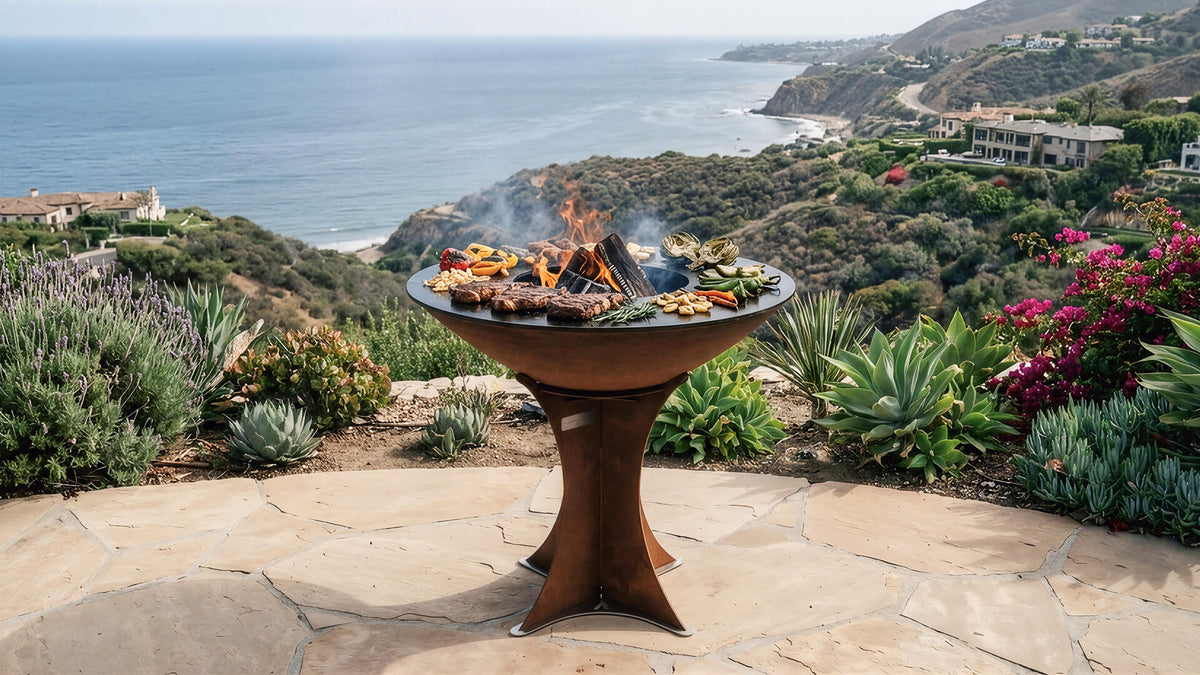 Arteflame XXL 40" Flat-Top Grill — Tall Euro Base